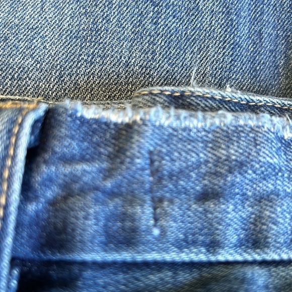 KanCan Taurus High Rise Straight Leg Cropped Jeans Frayed Hem Size 9 - Picture 6 of 9